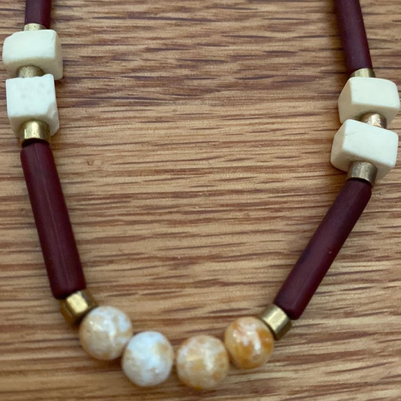 VTG Gorgeous Necklace With Unusual Beads - Picture 6 of 7